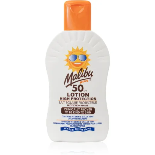 Malibu Kids Lotion ochranné mléko SPF 50 pro děti 200 ml