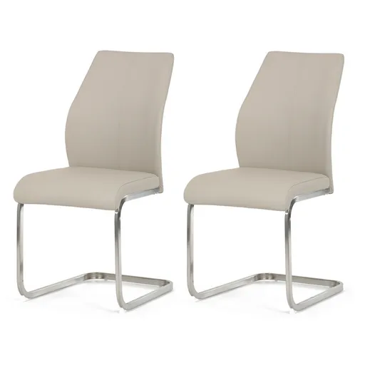 Sada jídelních židlí DCL-D1277 CRM, 2 ks