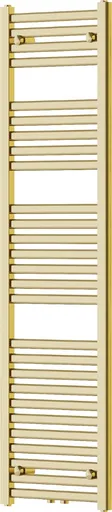 MEXEN Hades otopný žebřík/radiátor 1500 x 400 mm, 453 W, zlatý W104-1500-400-00-50