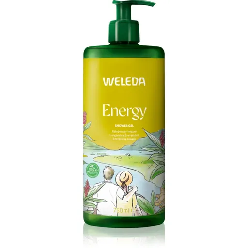 Weleda Energy energizující sprchový gel Ginger, Citronella and Cedar 750 ml