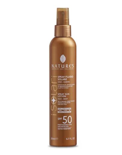 Nature´s i Solari Opalovací sprej-lotion SPF50 200 ml