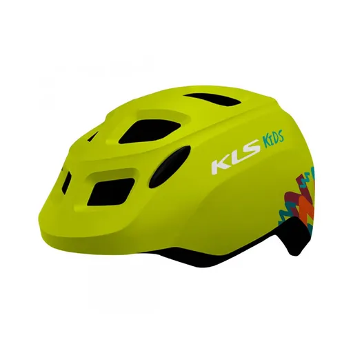 Dětská cyklo přilba Kellys Zigzag 022 Lime S (50-55)