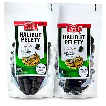 Chytil Halibut pelety s dírou (RYBchytb92nad)