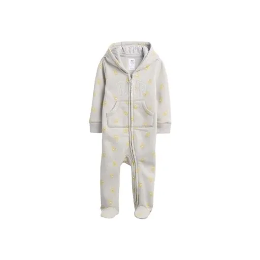 GAP V-FASH LOGO FTD 1PC Dětský overal, šedá, velikost