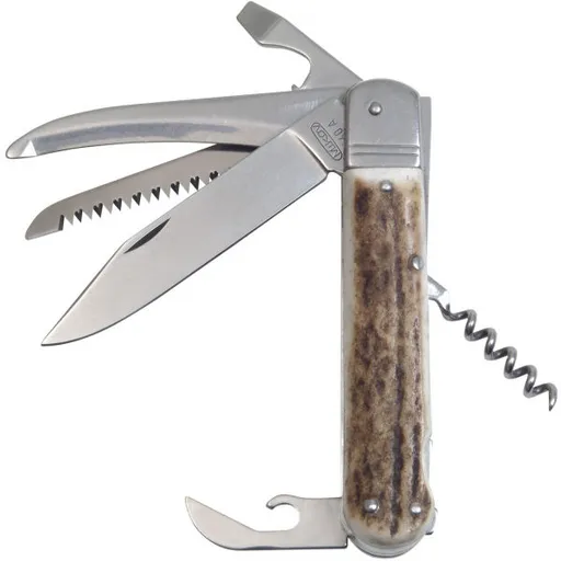 MIKOV FIXIR 232-XH-6V KP Lovecký zavírací nůž, stříbrná, velikost