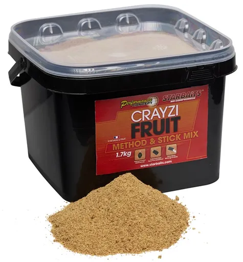 Starbaits method & stick mix crayzi fruit 1,7 kg