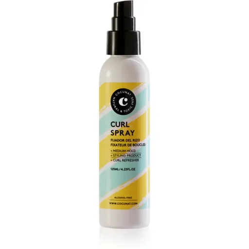 Cocunat Curl Spray fixační sprej pro vlnité a kudrnaté vlasy 125 ml