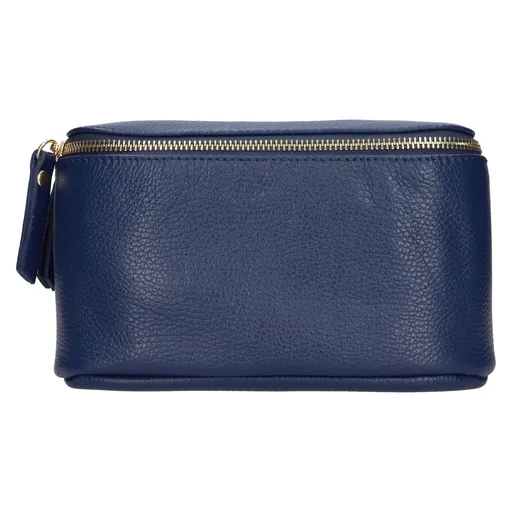 Dámská kožená ledvinka Italia Milagros - modrá