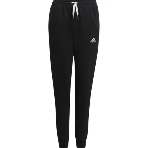 adidas ENTRADA 22 SWEAT PANTS Juniorské fotbalové tepláky, černá, velikost