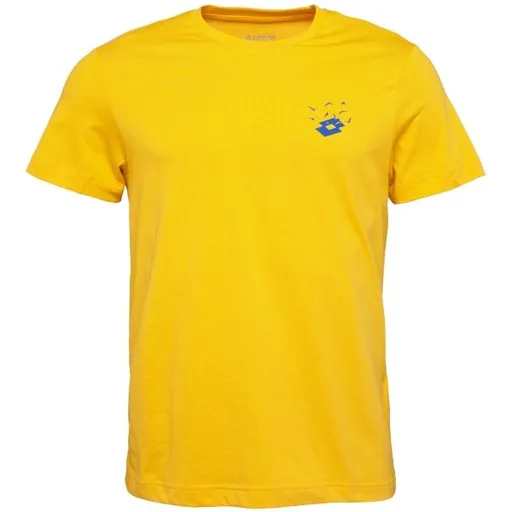 Lotto LOGO FLY TEE Pánské triko, žlutá, velikost