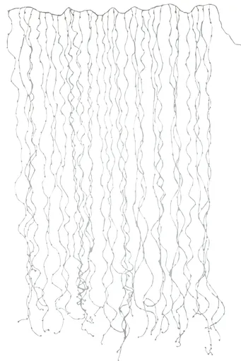 Vánoční stříbrný světelný závěs 2x3m s 1020led světýlky - teplá bílá - 18*18*7 cm J-Line by Jolipa