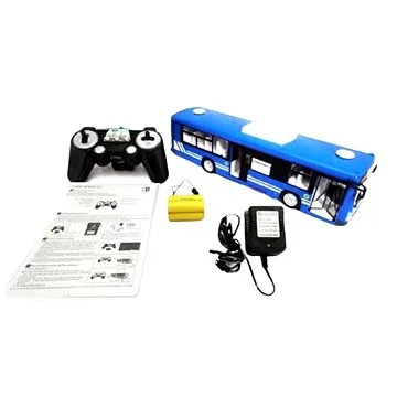 Ata Městský autobus s otevíracími dveřmi 33cm modrý (6948061920766)