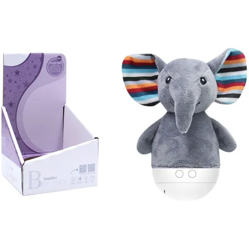 USÍNÁČEK s osvětlením a hudbou SLON