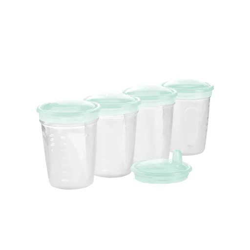 Babyono Kelímky na úschovu pokrmů 4 ks