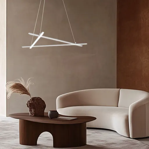 Apeti Andros LED stříbrná závěsná stropní lampa 4000K