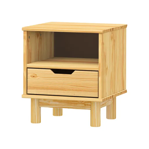 Noční stolek 1 zásuvka BONITO 2 lak