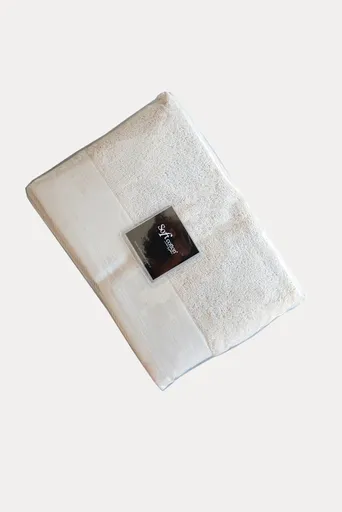 Sada ručník a osuška AXEL, 2 ks Světle béžová