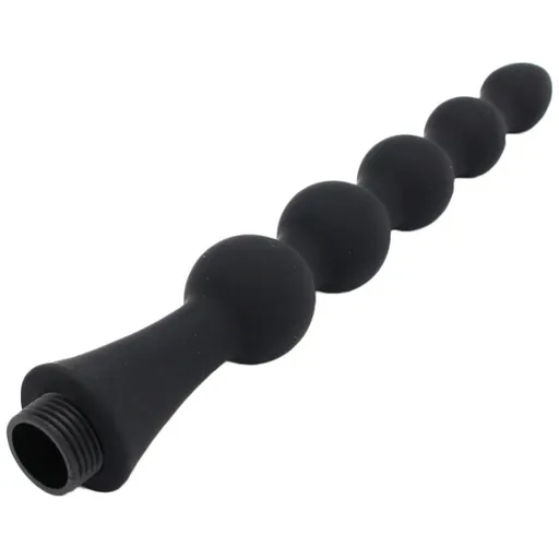 Sexy Elephant Anální sprcha Black Beads 19,5 cm