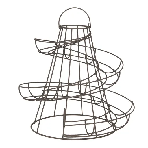 Kovový stojan na pomeranče Filaire - 33*33*35 cm Clayre & Eef