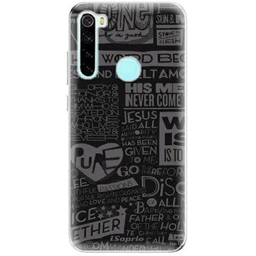 iSaprio Text 01 pro Xiaomi Redmi Note 8 (text01-TPU2-RmiN8)