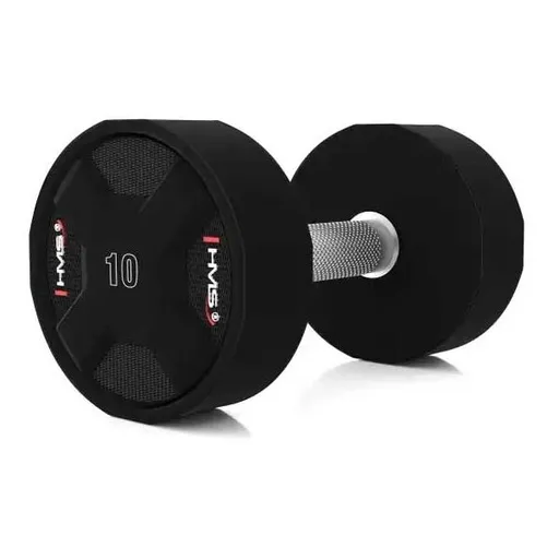 HMS HPC 10 KG Jednoruční činka, černá, velikost 10 KG