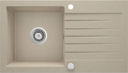 DEANTE Zorba sandy Granitový dřez s odkapávačem ZQZ_7113