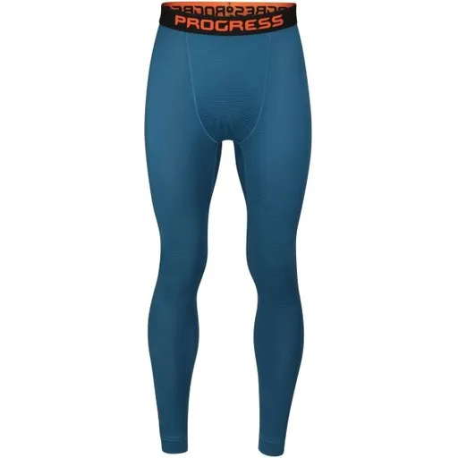 PROGRESS TX SDN Pánské funkční spodky, modrá, velikost