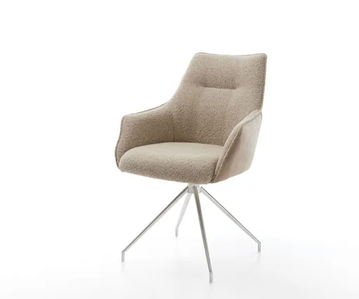 Otočná židle Alja-Flex s područkami křížová podnož zúžená