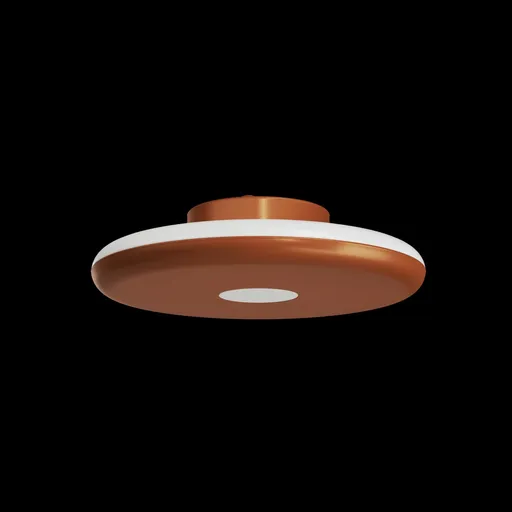 OSMONT ZET60534 ZETA 1 PF stropní/nástěnné plastové svítidlo terakota / bílá IP40 4000 K 31W LED