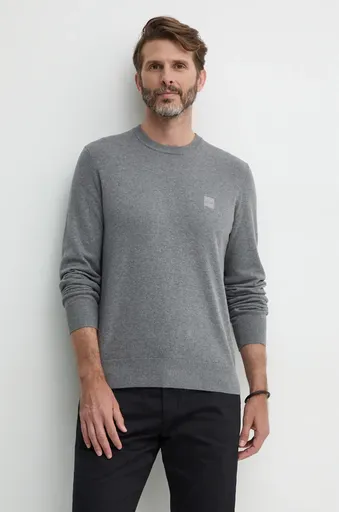 Svetr s příměsí kašmíru BOSS BOSS CASUAL