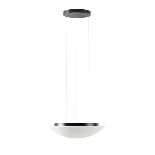 OSMONT AUR67440 AURA LE5 závěsné skleněné svítidlo černá / bílá IP40 3000 K 33W LED DALI