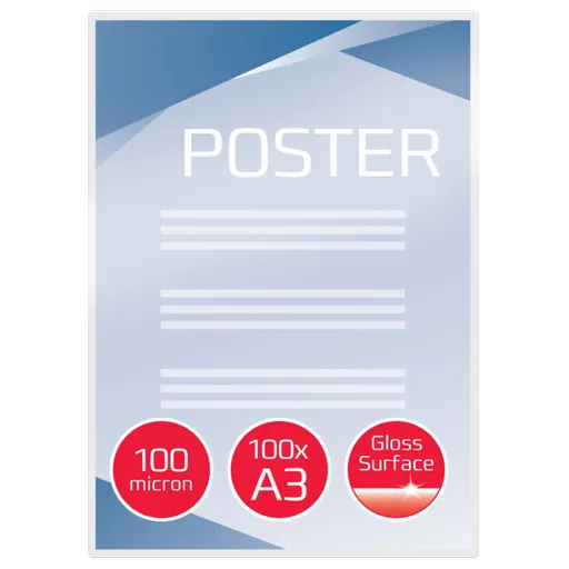 GBC Laminovací kapsy A3 100 mic (100)