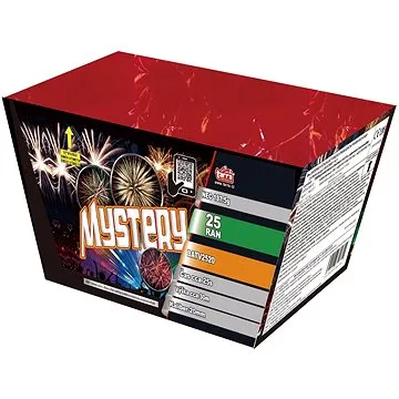 Ohňostroj - baterie výmetnic mystery 25 ran   (8595596314324)