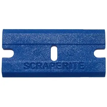 Plastová čepel-škrabka modrá polykarbonát, 100 ks, TT (9017.000.25)