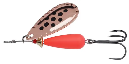 Abu garcia třpytka droppen spinners sinking matte fluo pink - 4,6 cm 8 g
