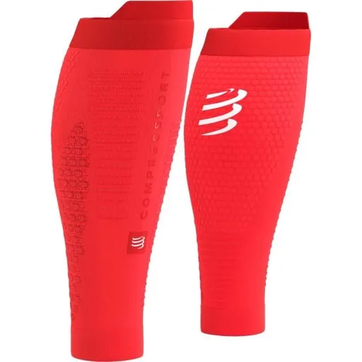 Compressport R2 3.0 Kompresní lýtkové návleky, červená, velikost