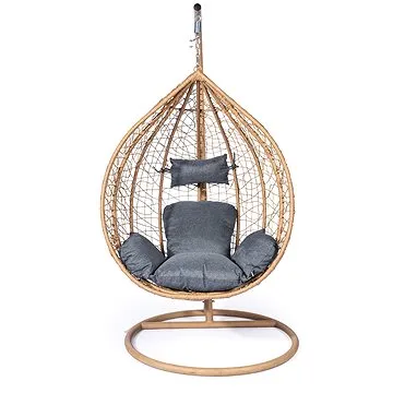 Křeslo houpací závěsné NOELA, natural