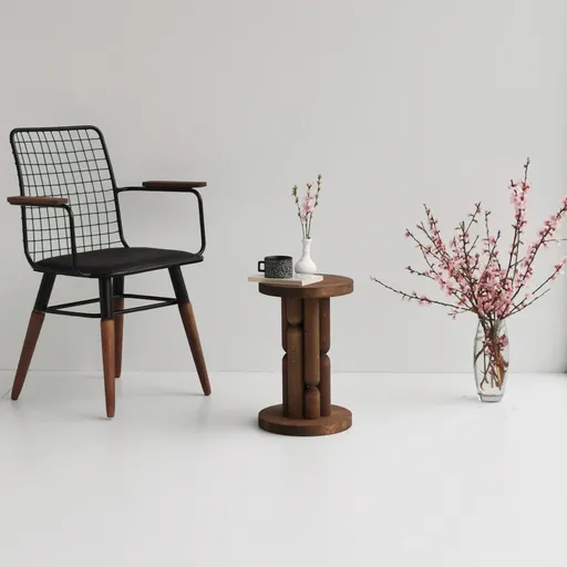 Odkládací stolek / Příruční stolek Stoa - Brown