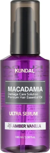 KUNDAL Regenerační vlasové sérum Macadamia Amber Vanilla (Hair Serum) 100 ml