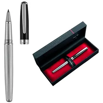 PIERRE CARDIN CHRISTOPHE černo-stříbrný (B0300400IP3)