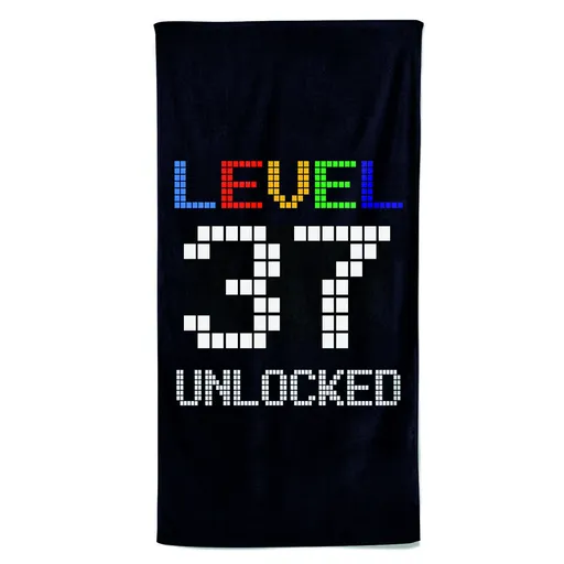 Osuška Level Unlocked (věk: 37, Velikost osušky: 70x140cm)