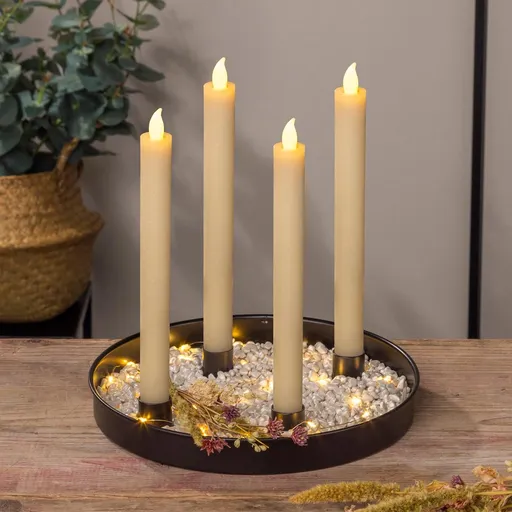 Haushalt international Magnetický kovový svícen